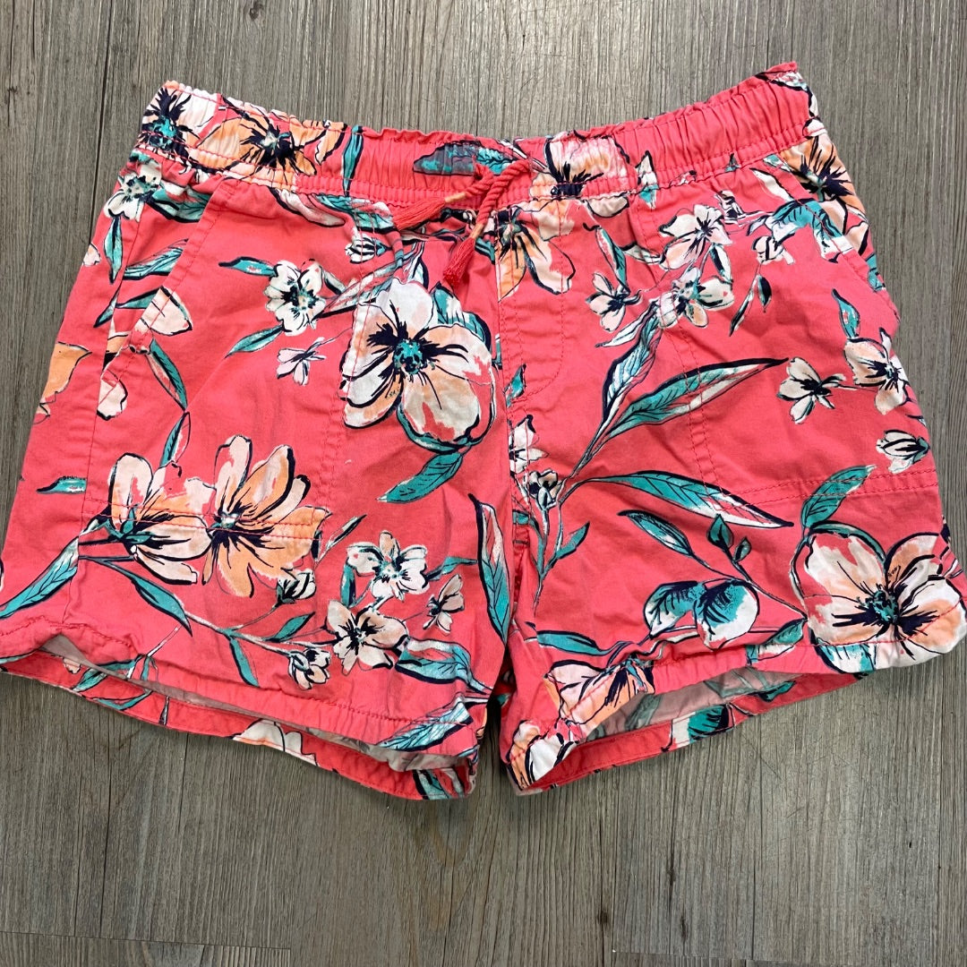 Floral Gap Draw String Shorts, 12Y