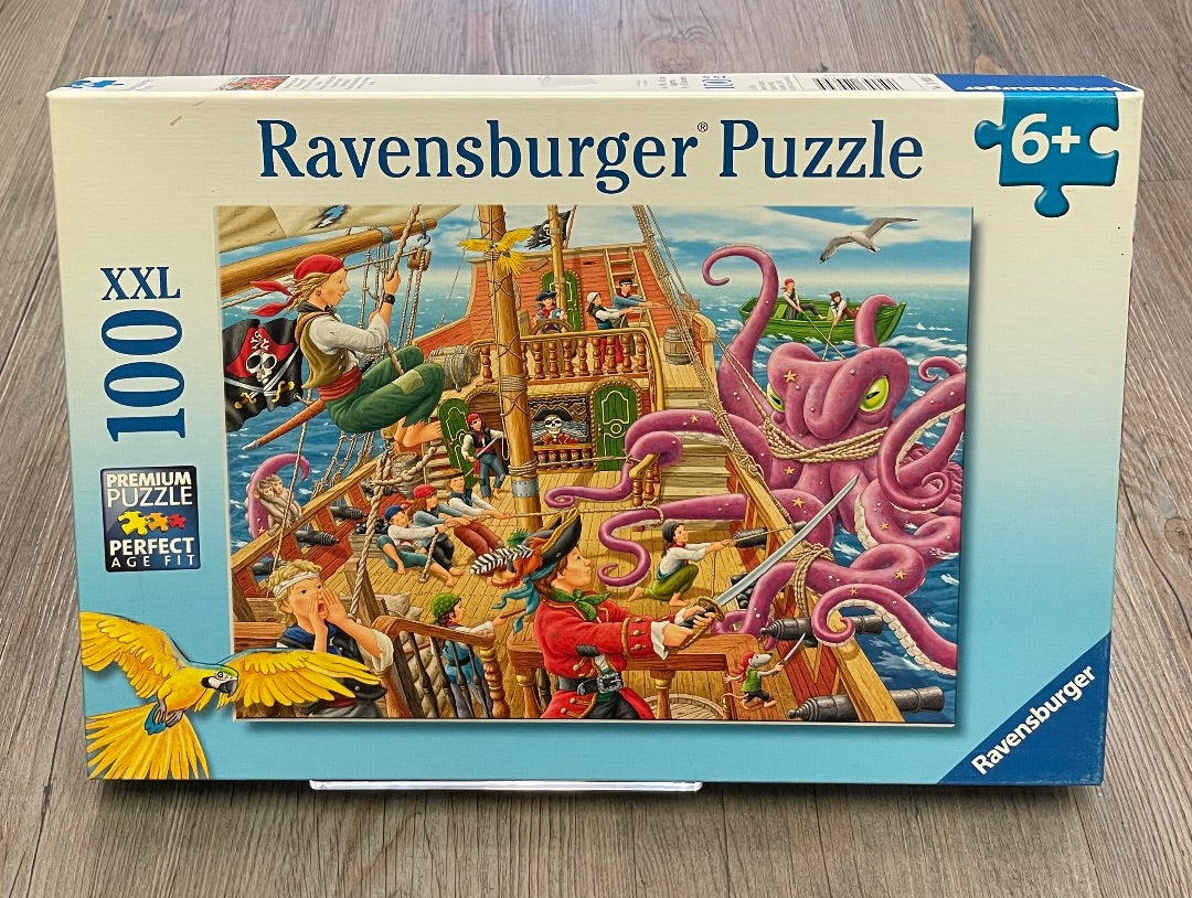 Multi Colour Ravensburger Pirate Boat Adventure