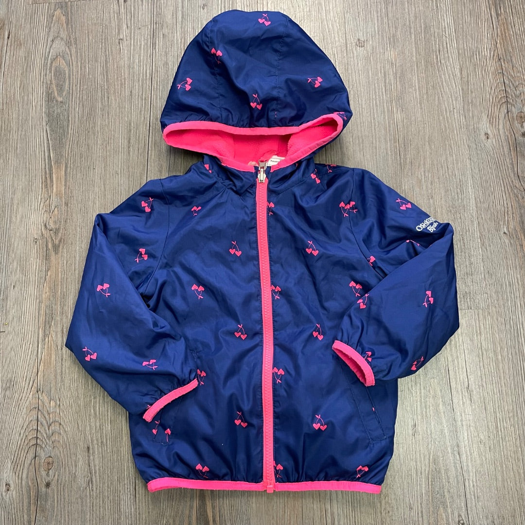 Navy Pink Gap Reversible Jacket, 3Y
