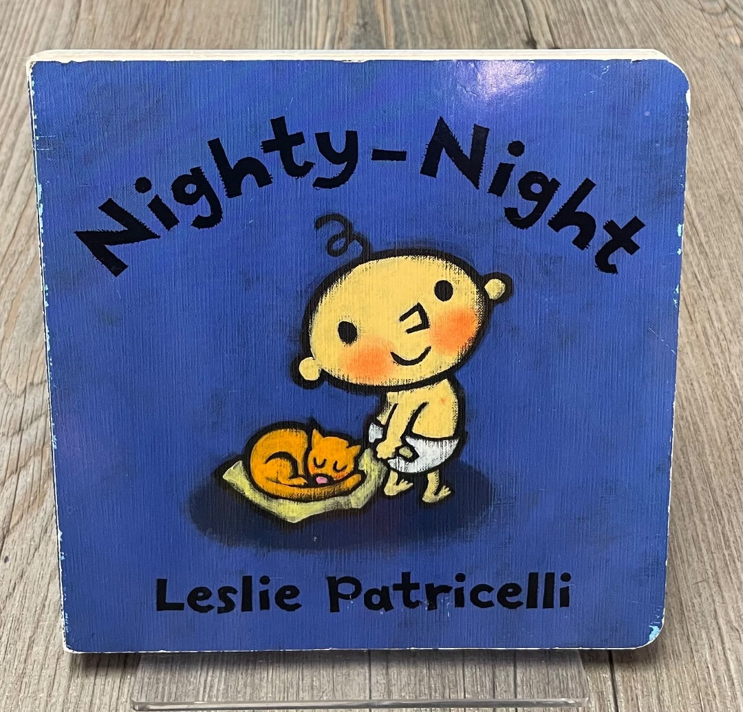Multi Colour Leslie Patricelli Nighty- Night, Boardbook
