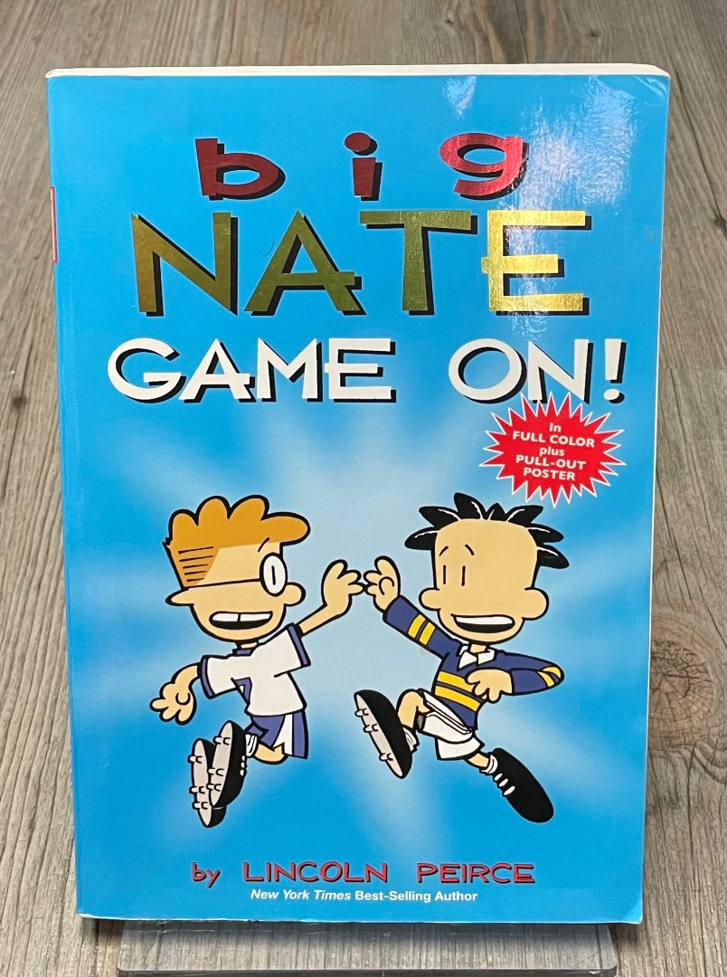 Blue Lincoln Pierce Big Nate Game On!, Paperback