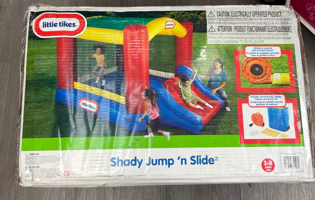 Multi  Little Tike Shady Jump N, Toddler+