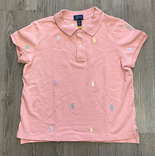 Pink Ralph Lauren Polo, 12-14Y