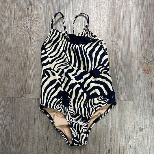 Navy Ivory Crewcuts Onepiece bathing Suit, 4-5Y