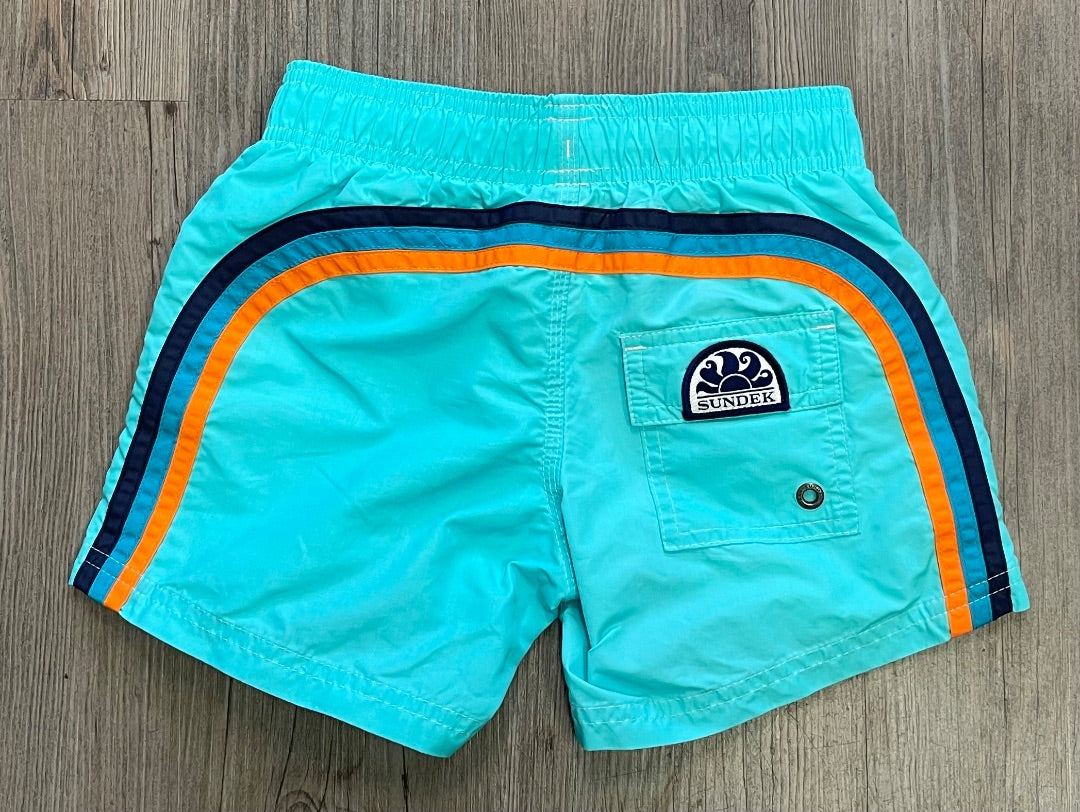 Seafoam Sundek Swimming Shorts, 6Y