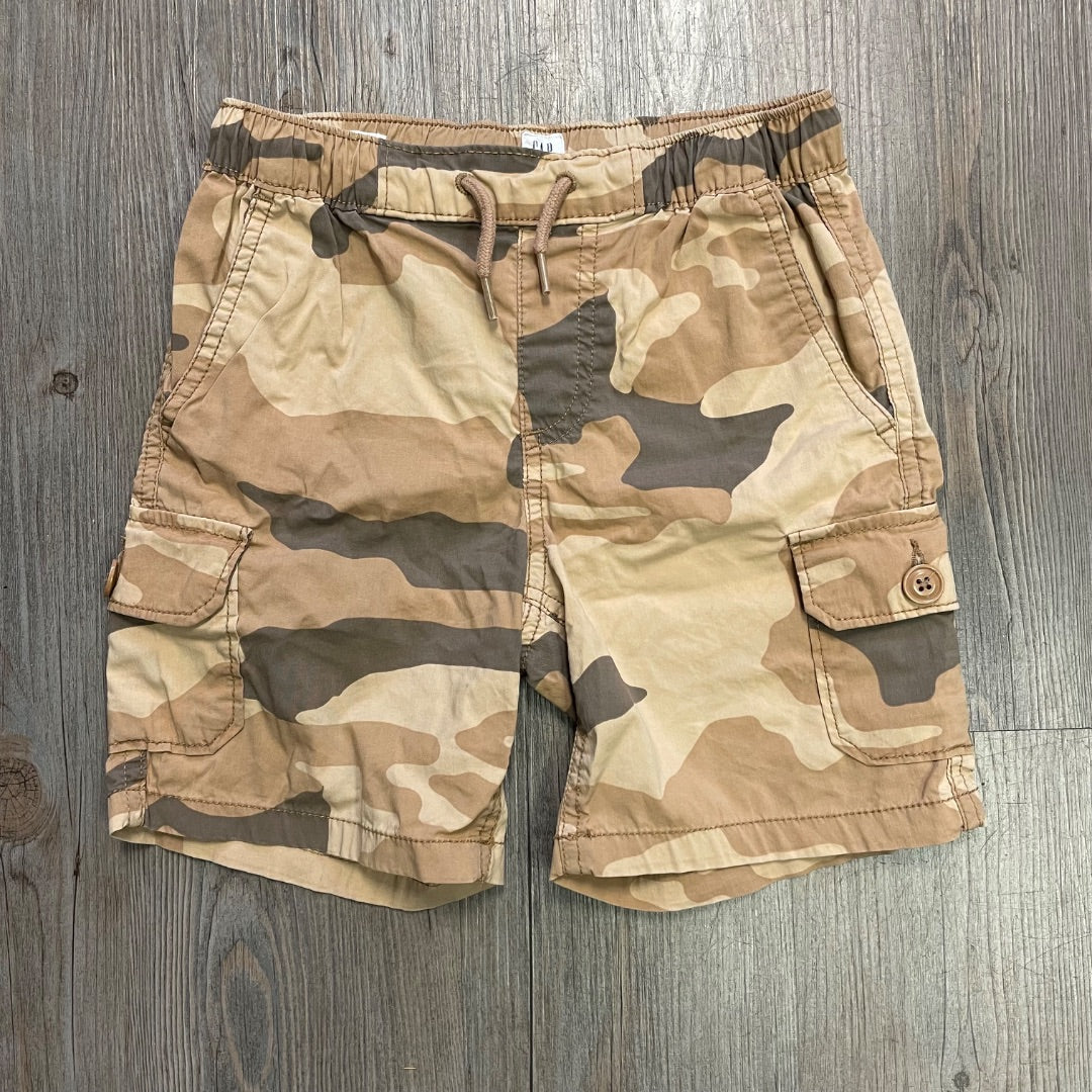 Camo Gap Cargo Shorts, 6-7Y