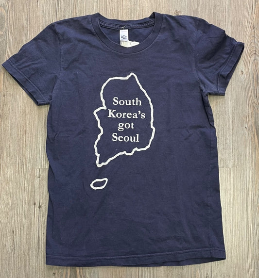 Navy American Apparel Tee, M/OS Youth