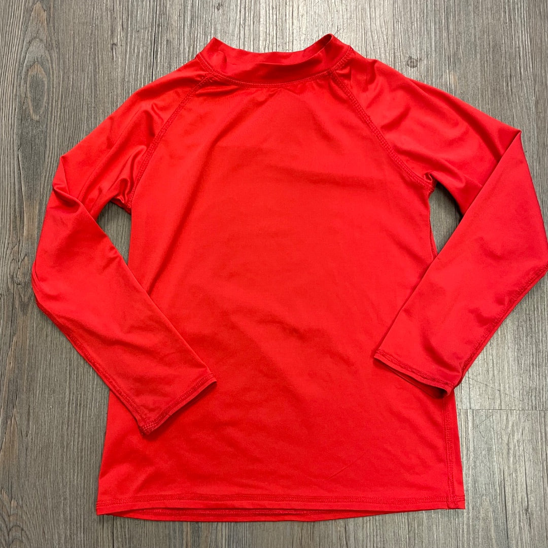 Orange  LS Rashguards, 7-8Y