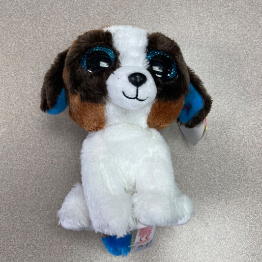 Brown White Beanie Boos Ty Collection Stuff Toy Duke