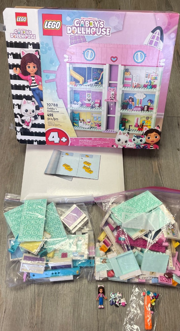 Multi Colour Gabbys Doll House Lego 10788, 4Y+
