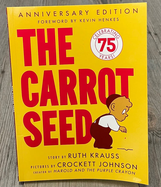 Yellow  The Carrot Seed, Paperback
