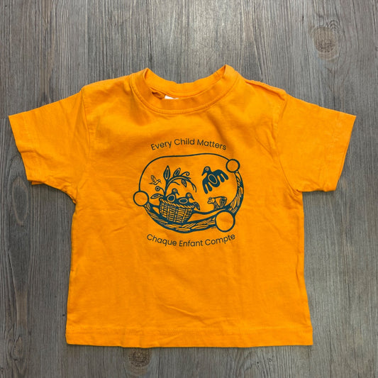 Orange Core Collective T-Shirt, 4Y