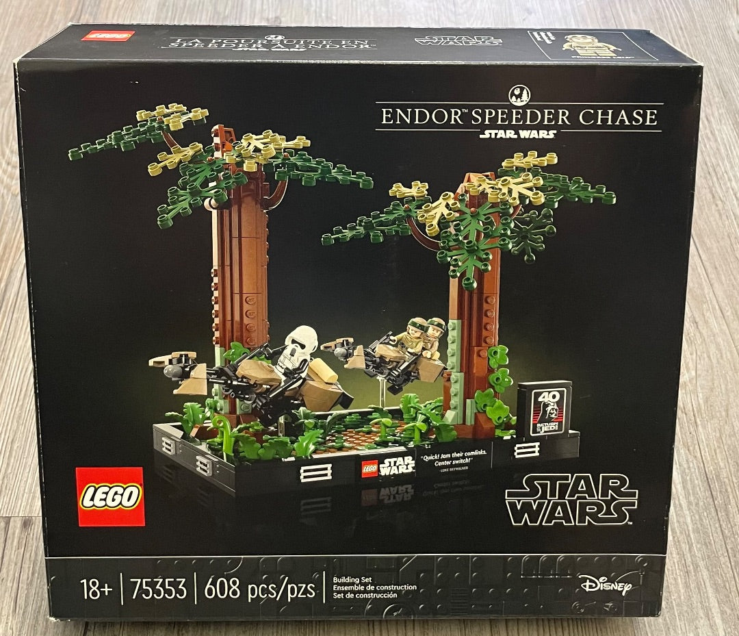 Multi Colour Lego Star Wars Endor Speeder Chase Lego 75353, 8Y+