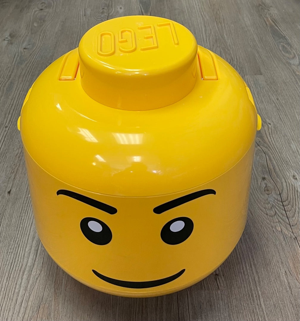 Yellow Lego Storage Head, 5Y