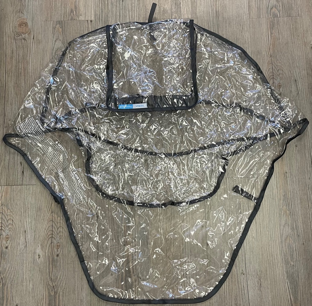 Clear Uppababy Stroller Rain Cover, Vista
