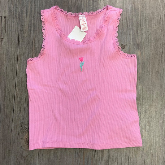 Pink Joe Fresh Tank Top, 7-8Y