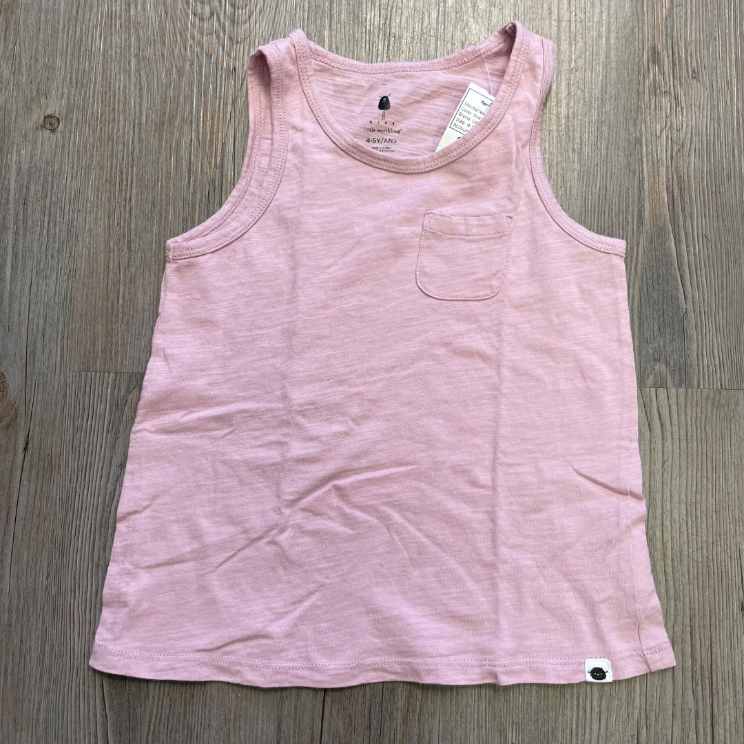 Dustyrose Little earthling Tank Top, 4-5Y