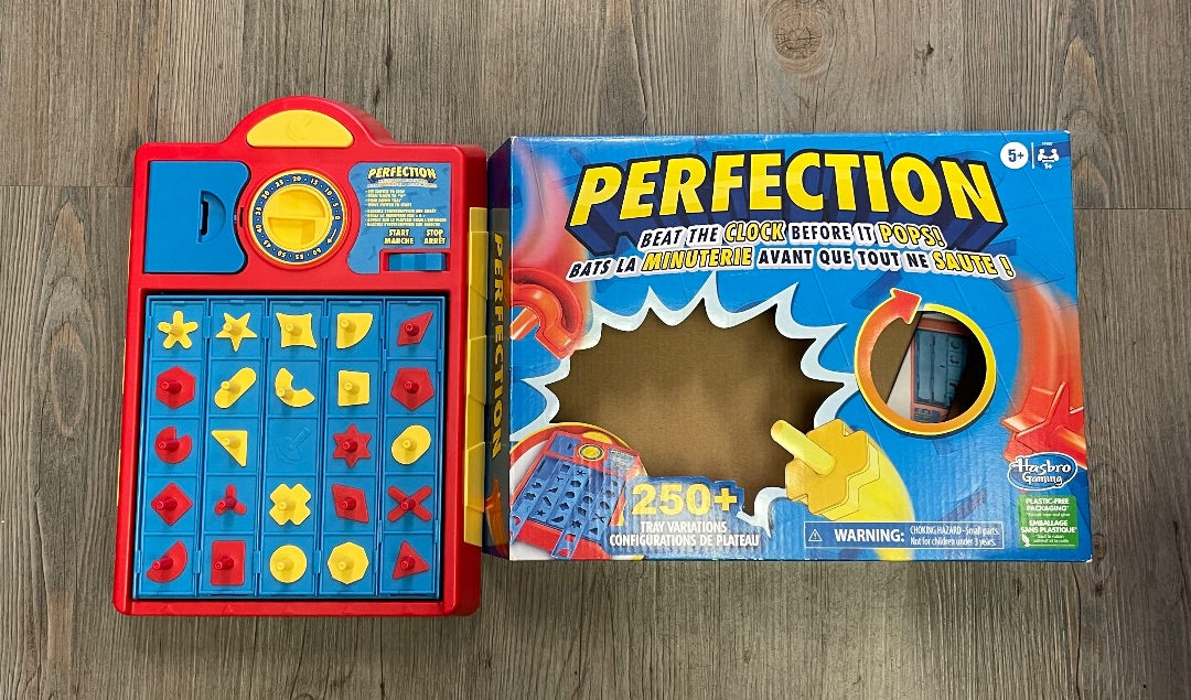 Multi Colour Hasbro Perfection Beat The clock, 5Y+