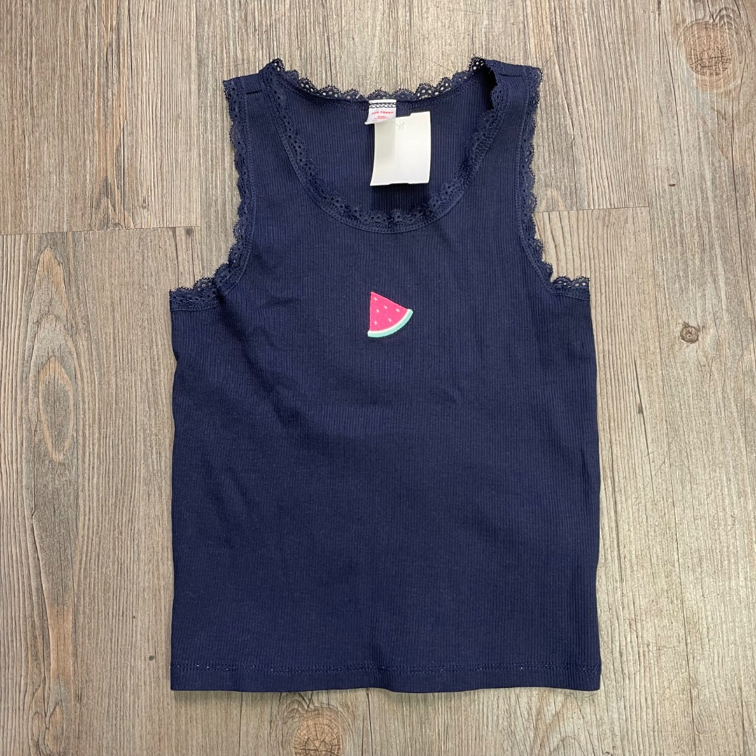 Navy Watermelon Print Joe Fresh Tank Top, 7-8Y