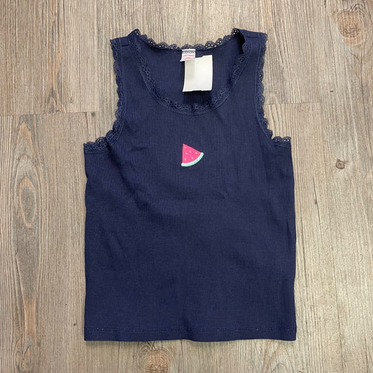Navy Watermelon Print Joe Fresh Tank Top, 7-8Y