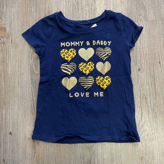 Navy Hearts Print Childrens Place Childrens Place, 5Y