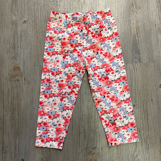 Floral Pipa & Julie Capri Legging, 6Y