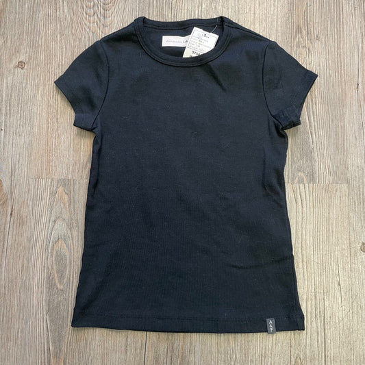 Black Abercrombie T-Shirt, 5-6Y