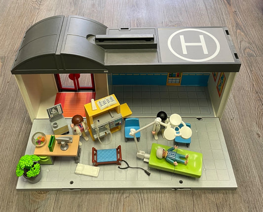 Multi Colour Playmobil Playmobil Take Along Clinic, 4Y+