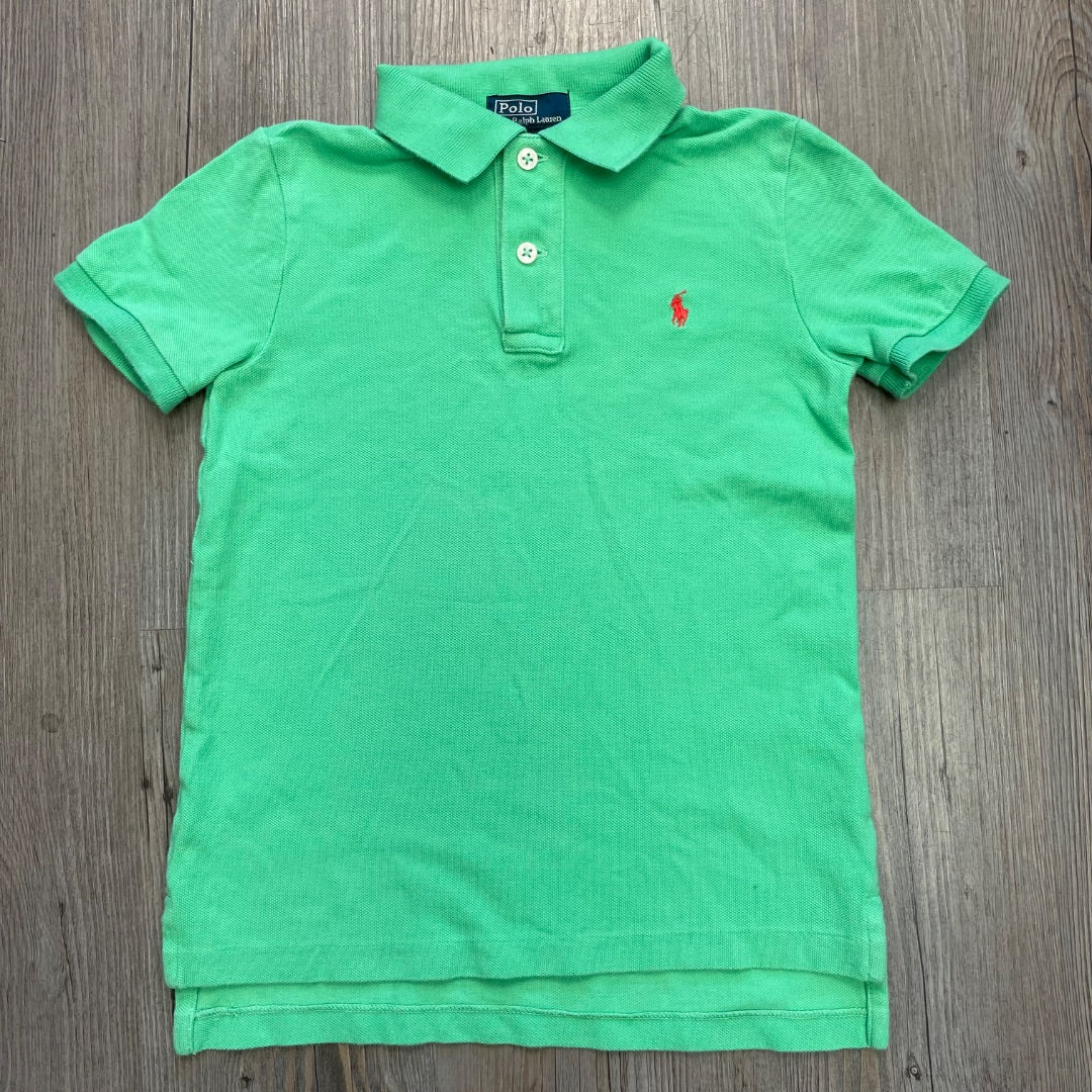 Light Green Ralph Lauren SSL Polo, 5Y