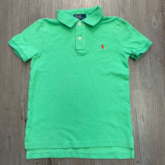 Light Green Ralph Lauren SSL Polo, 5Y