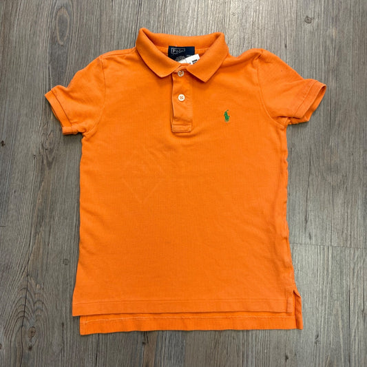 Orange Ralph Lauren SSL Polo, 5Y