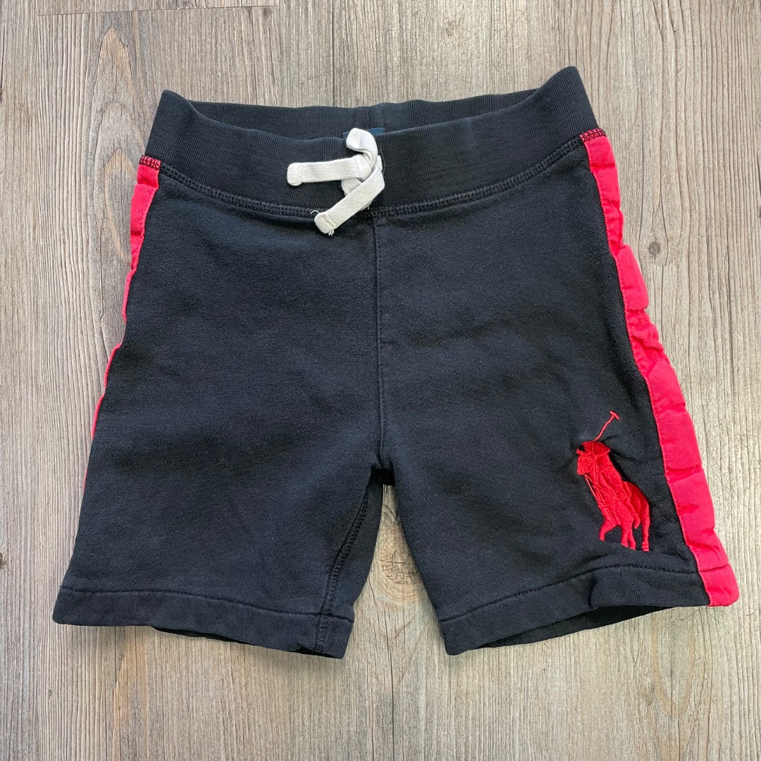 Black Red Ralph Lauren Shorts, 3Y