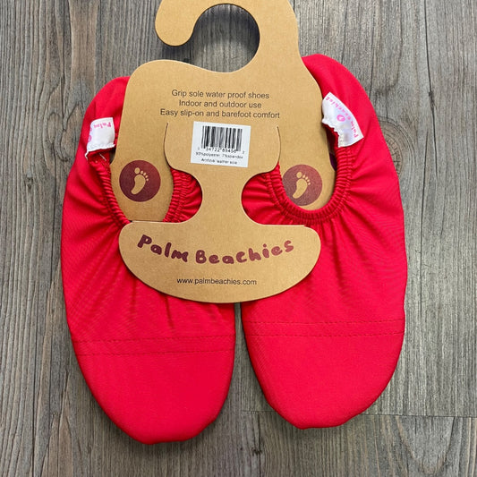 Red Palm Beachies Water Shoes, 13-1Y