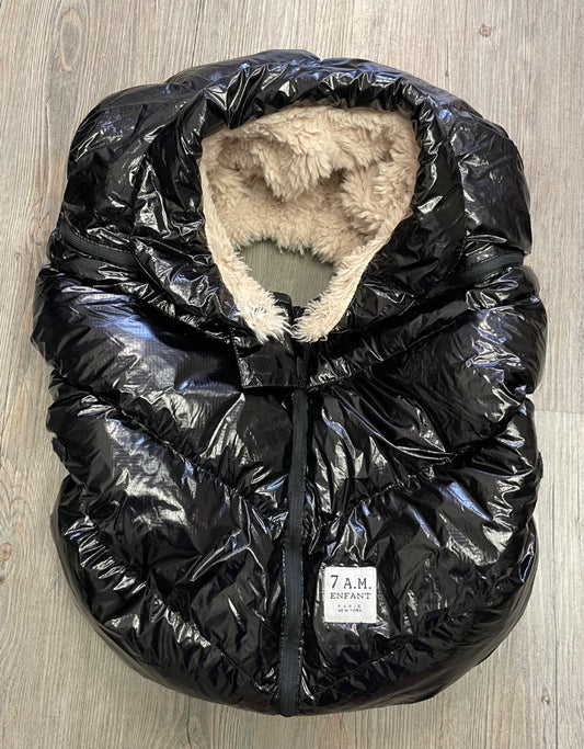 Black 7AM Cocoon Carseat Footmuff, 0-12M