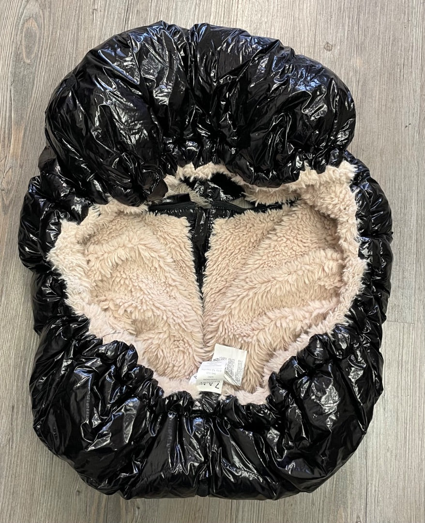 Black 7AM Cocoon Carseat Footmuff, 0-12M