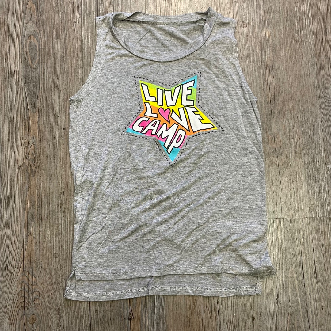 Live Love Camp  Tank Top, 10-12Y