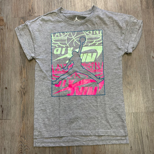 Grey Jordan T-Shirt, 8-10Y