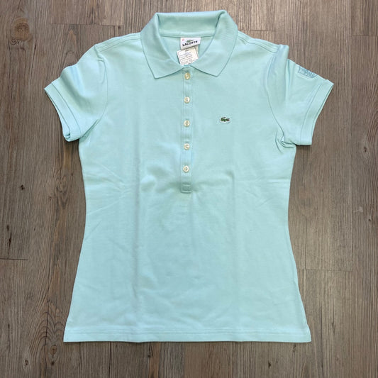 Light Blue Lacoste Polo, 40 Original Size