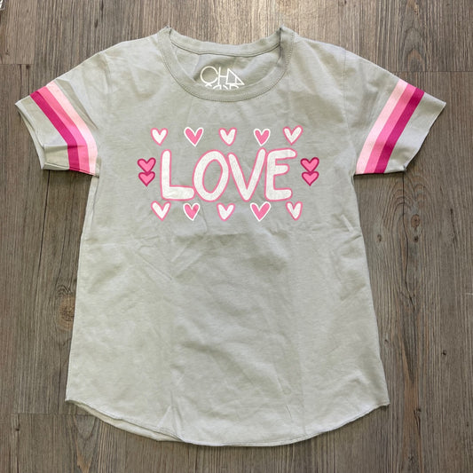 Love Logo Print Chaser T-Shirt, 12Y
