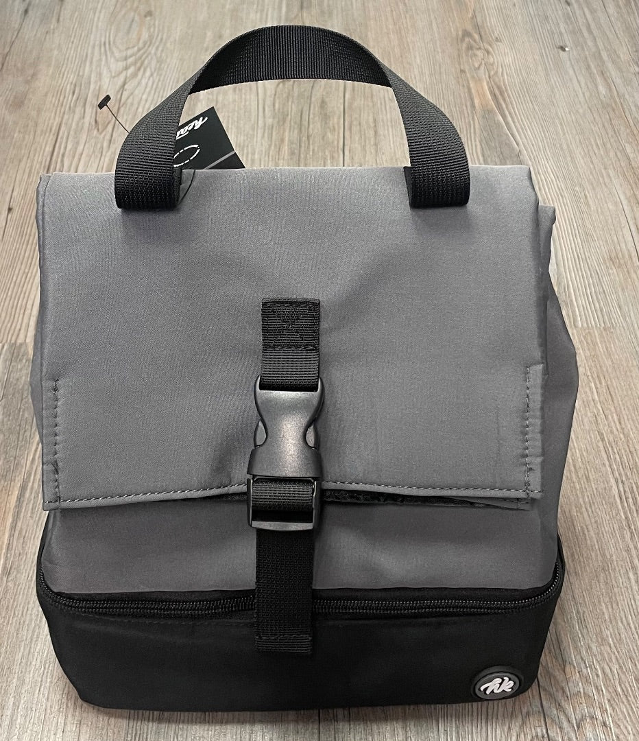 Color Block Pepper - Charcoal Headster Lunch Bag, One Size