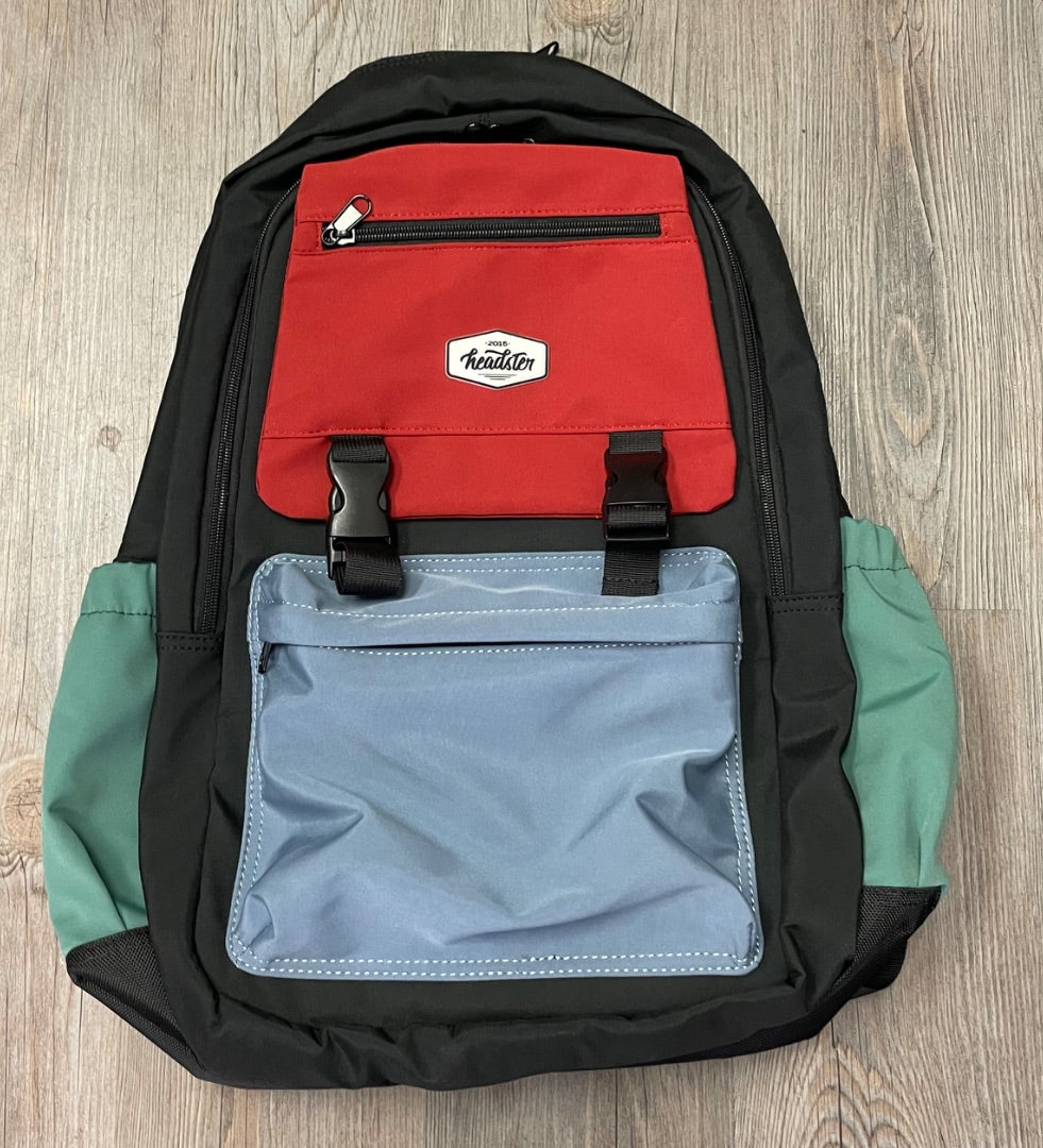 Color Block Ice & Fire 26LTokyo -Red Headster Back Pack, One Size