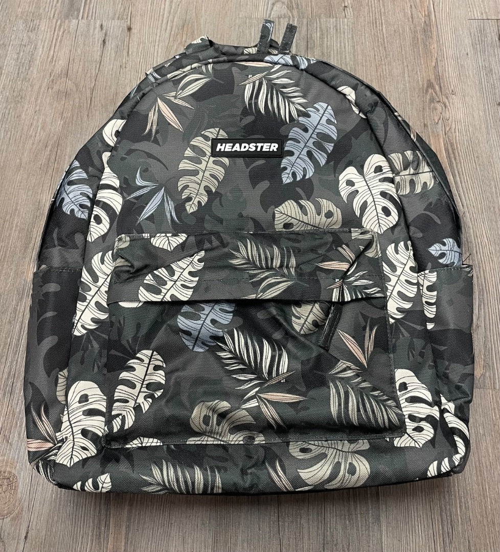 Leaf Up 20L Charcoal Headster Back Pack, One Size