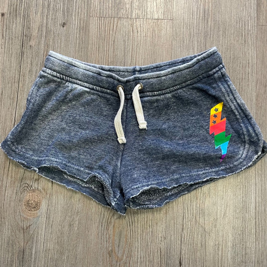 Navy Vintage Havana Draw String Shorts, 14Y
