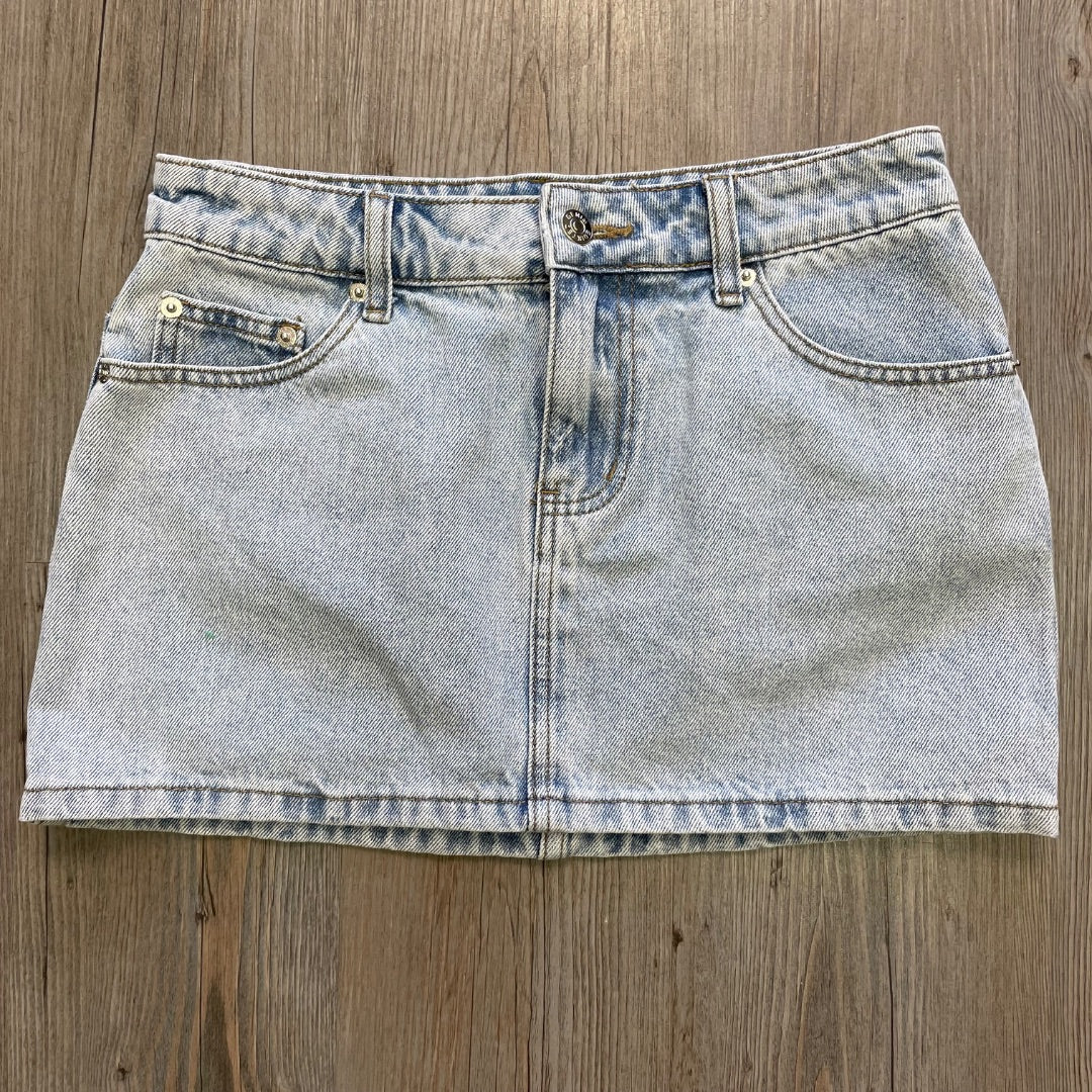 Blue Denim Skirt, 14Y