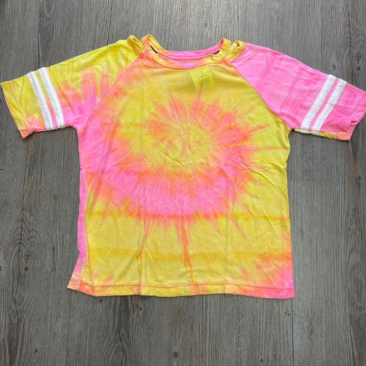 Tiedye Flowers By Zoe T-Shirt, Medium