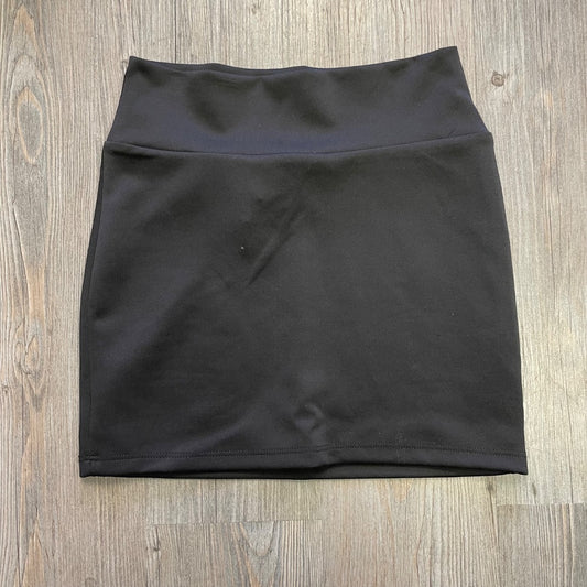 Black Un De Trois Skirt, 10-12Y
