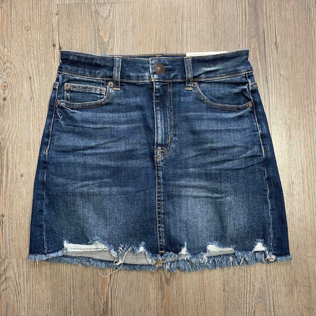 Blue American Eagle NEW Denim Skirt, 26Waist