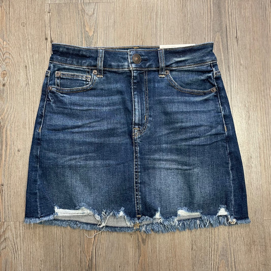 Blue American Eagle NEW Denim Skirt, 26Waist