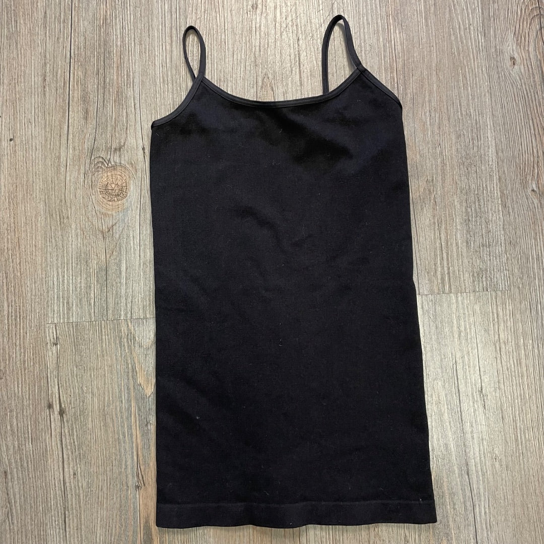 Black Malibu Sugar Tank Top, 10Y