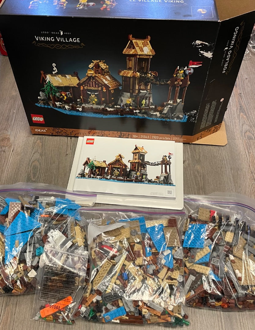 Multi Colour Lego Ideas 21343 Viking Village, 18Y+